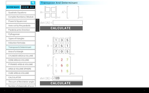 Mathematics Pro截图1