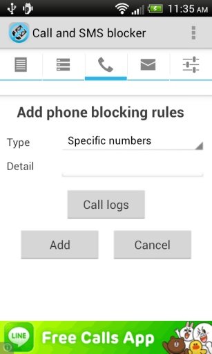 Call and SMS Blocker - DND截图9