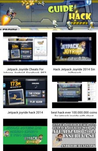 Jetpack Joyride Cheats N Hack截图5