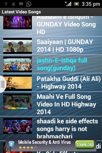 Latest HD Bollywood Songs截图5