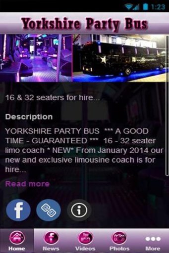 Yorkshire Party Bus App截图2