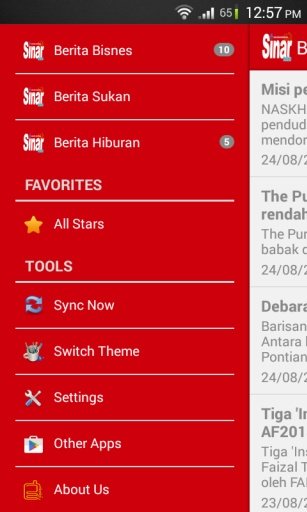 Sinar Harian : Unofficial App截图4