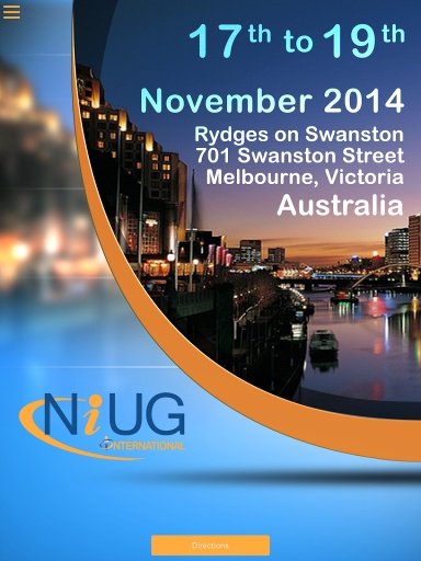 NiUG Asia Pacific 2014截图3