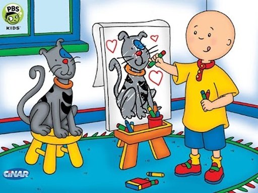 Caillou çizgi HD Free- 2014截图5