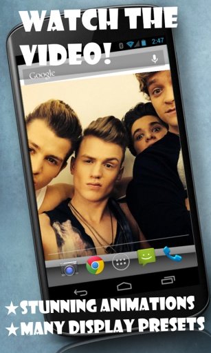 The Vamps live wallpaper截图2