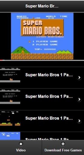 Super Mario Bros 1 Walkthrough截图1