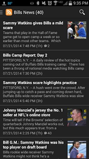 Bills Addicts News!截图2