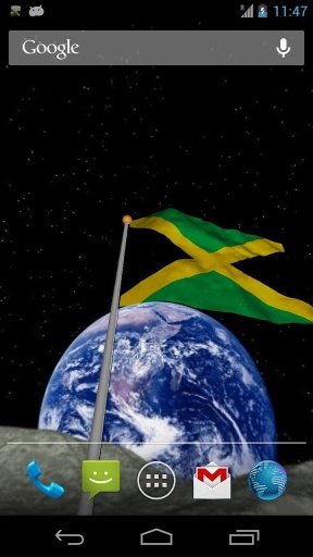 Real Jamaica Flag Live Wall截图3