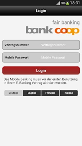 Bank Coop App截图1