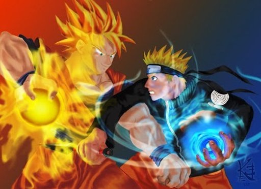 Naruto Vs Goku Live Wallpaper截图1