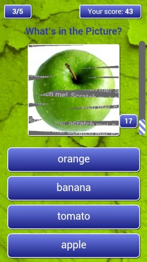 Scratch Fruit Quiz截图8