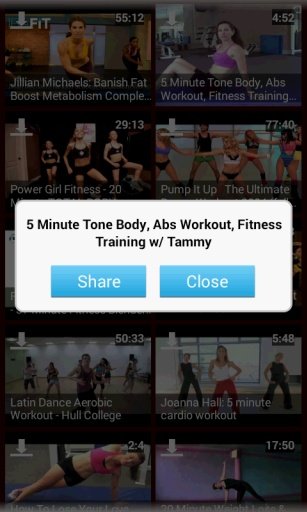 Cardio fitness workout videos截图1