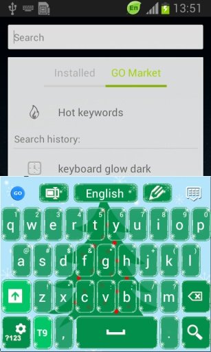 圣诞GO输入法截图2