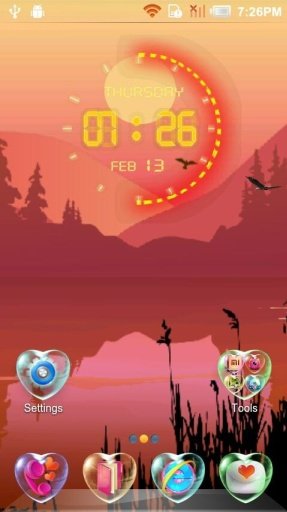 Beautiful Sunset Livewallpaper截图2