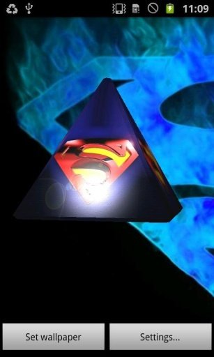 Superman 3D Live Wallpaper截图4