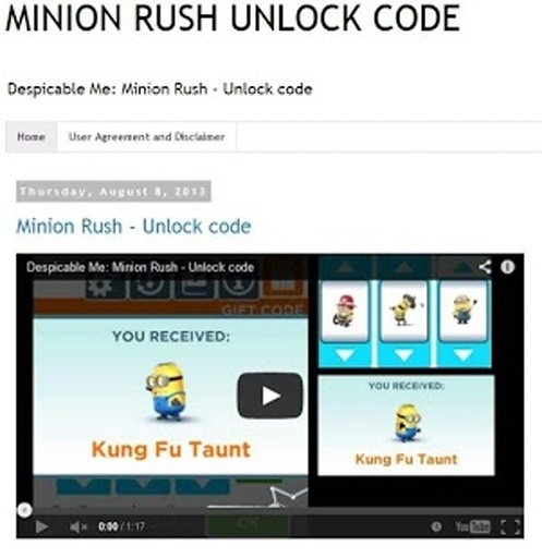 MINION RUSH CHEAT GUIDE截图3