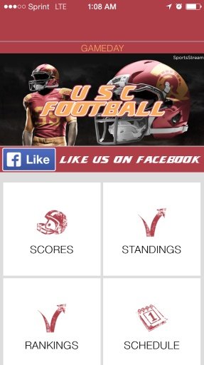 USC Football STREAM截图1