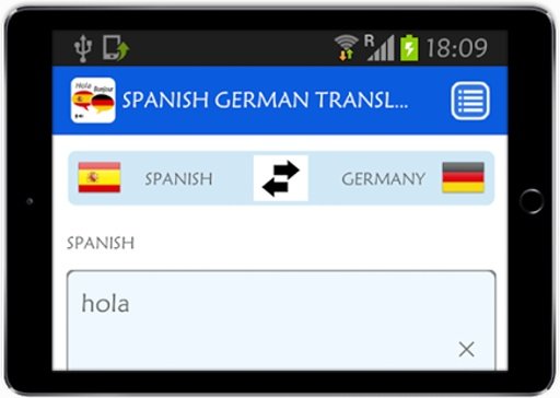 Spanish German Translator截图5