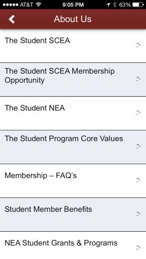 The Student SCEA App截图2