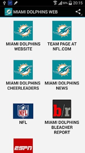 NFL MIAMI DOLPHINS截图7