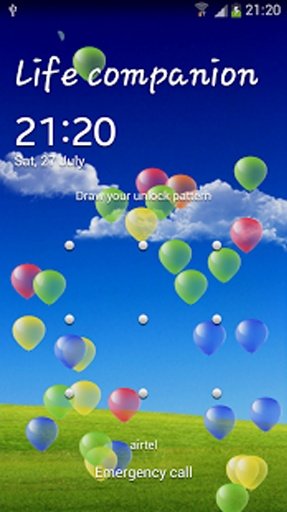 Floating Balloons Lwp &amp; Game截图10