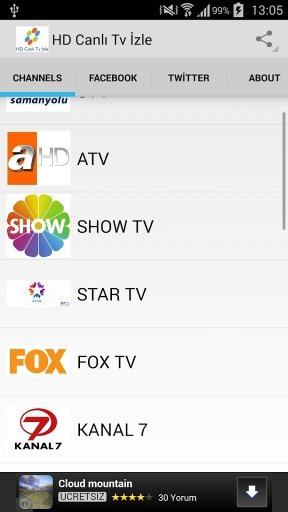 HD Canli Tv Izle截图3