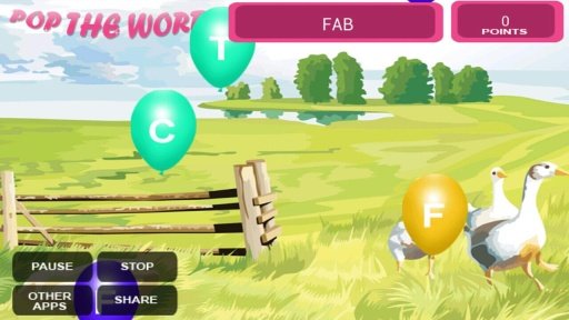 Balloon Pop ABC Kids Game截图6