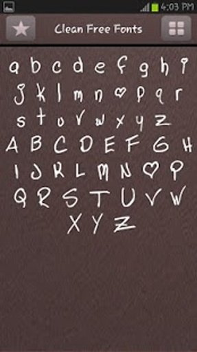 Clean Free Fonts Style截图2