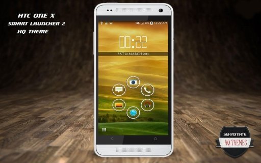 Htc one x smart launcher theme截图2