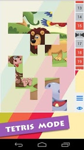 Kids Cartoon Animals Puzzle截图5