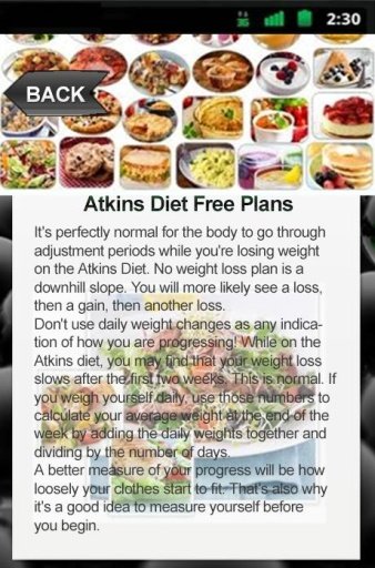 Atkins Diet Free Plans截图10