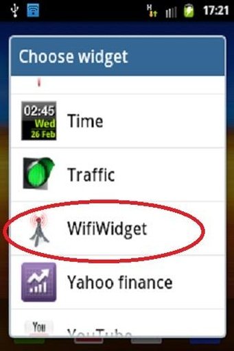 WiFi on/off Widget截图5