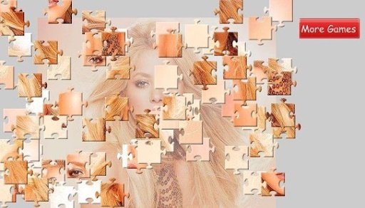 Shakira Jigsaw Puzzle Game截图1