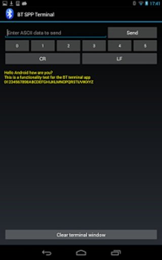 Bluetooth SPP Simple Terminal截图2