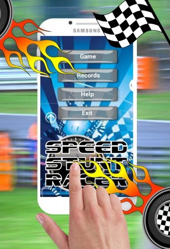 Racing Cars Speed Stunt Racer截图2