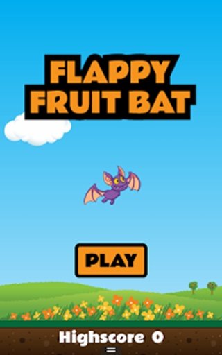 Flappy Fruit Bat Free截图4