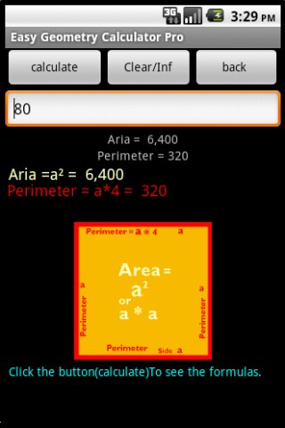 Geometry Calculator Lite截图4