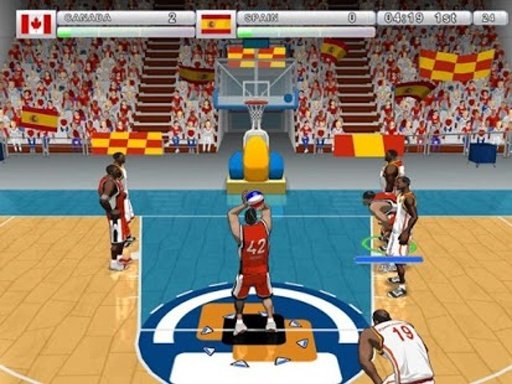 Virtual Basketball Game截图1