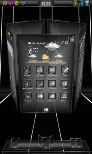 Next Launcher 3D Theme Stun-BW截图7