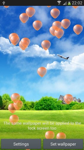 Floating Balloons Lwp &amp; Game截图6