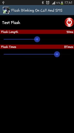 Flash Blinking on Call and SMS截图4