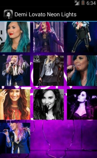 Demi Lovato Neon Light截图2