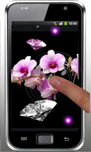 Diamond Orchide live wallpaper截图3