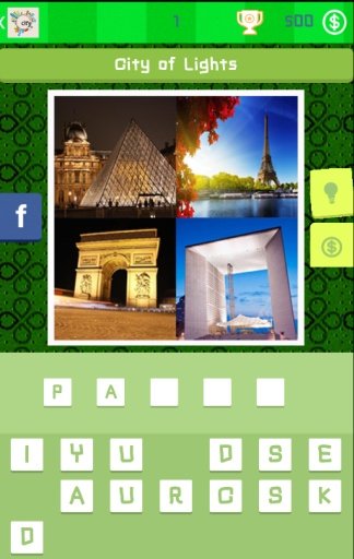 Guess the city - 4 pics 1 word截图2