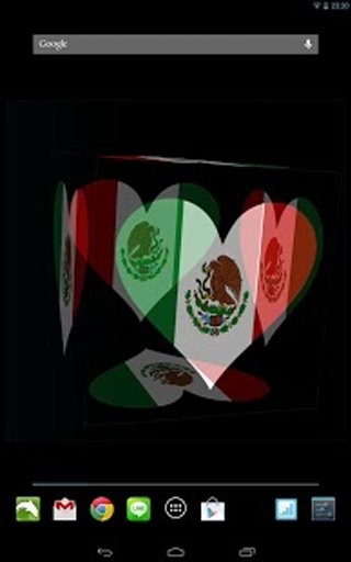 3D Mexico Football LWP截图2