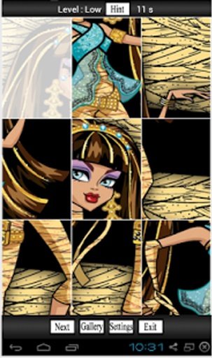 Monster High Puzzles Free截图9