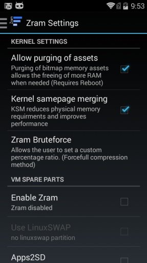 Zram Settings Free截图3