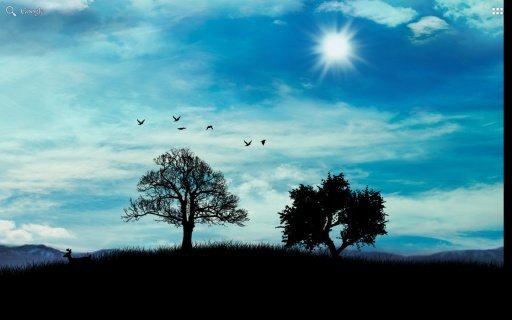 Blue Sky Live Wallpaper - Free截图6