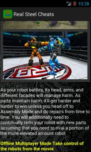 Cheats &amp; Guide Real Steel(WRB)截图8