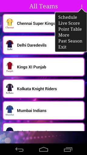 IPL 2014 Twenty20 Live App截图3